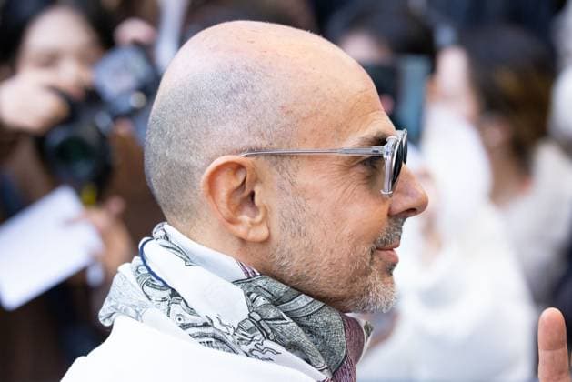 News - Emporio Armani - Arrivals - Milan Fashion Week - Womenswear Fall Winter 2025 2026 Enzo Miccio is seen arriving at the Emporio Armani fashion show during the Milan Fashion Week - Womenswear Fall Winter 2025 2026 on February 27, 2025 in Milan, Italy. Photo: Cinzia Camela. MILAN Via Bergognone Italy Copyright: xCinziaxCamelax xLiveMediax LPN_1756692