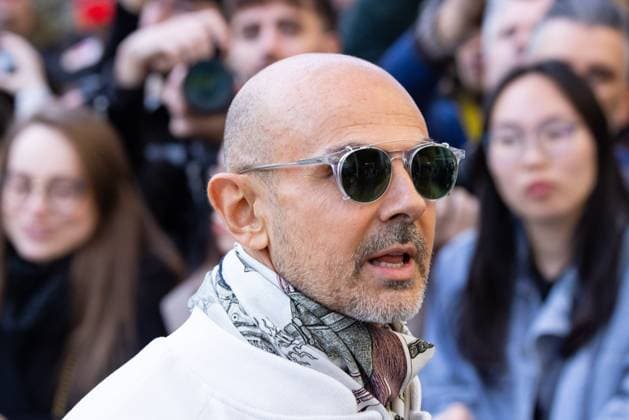 News - Emporio Armani - Arrivals - Milan Fashion Week - Womenswear Fall Winter 2025 2026 Enzo Miccio is seen arriving at the Emporio Armani fashion show during the Milan Fashion Week - Womenswear Fall Winter 2025 2026 on February 27, 2025 in Milan, Italy. Photo: Cinzia Camela. MILAN Via Bergognone Italy Copyright: xCinziaxCamelax xLiveMediax LPN_1756694