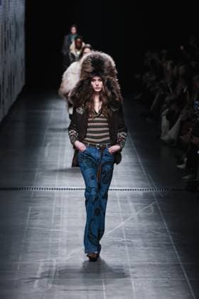 Milan, Milan Women s Fashion Week: Fall Winter 2025 - Women s Fashion, Fall Winter 2025 - Etro Fashion Show - Catwalk. In the photo: Model  Copyright: xAlessandroxBremecx xipa-agency.netx xx IPA_Agency_IPA54671475