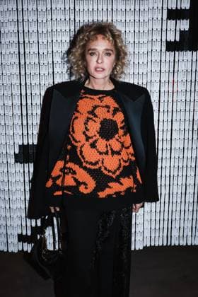Milan, Milan Women s Fashion Week: Fall Winter 2025 - Women s Fashion, Fall Winter 2025 - Etro Fashion Show - Front Row Guests. In the photo: Valeria Golino (Actress)  Copyright: xAlessandroxBremecx xipa-agency.netx xx IPA_Agency_IPA54671885