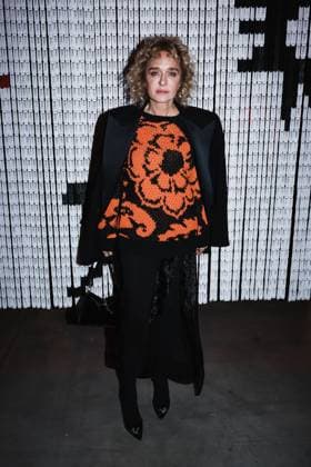 Milan, Milan Women s Fashion Week: Fall Winter 2025 - Women s Fashion, Fall Winter 2025 - Etro Fashion Show - Front Row Guests. In the photo: Valeria Golino (Actress)  Copyright: xAlessandroxBremecx xipa-agency.netx xx IPA_Agency_IPA54671889