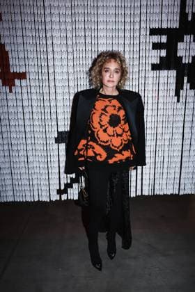 Milan, Milan Women s Fashion Week: Fall Winter 2025 - Women s Fashion, Fall Winter 2025 - Etro Fashion Show - Front Row Guests. In the photo: Valeria Golino (Actress)  Copyright: xAlessandroxBremecx xipa-agency.netx xx IPA_Agency_IPA54671895
