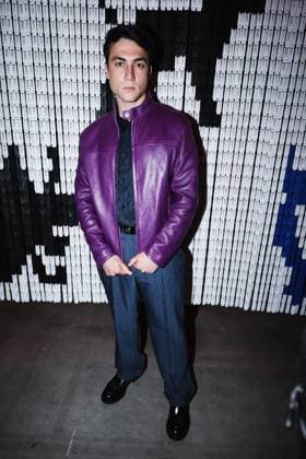 Milan, Milan Women s Fashion Week: Fall Winter 2025 - Women s Fashion, Fall Winter 2025 - Etro Fashion Show - Front Row Guests. In the photo: Matteo Paolillo (Actor and singer)  Copyright: xAlessandroxBremecx xipa-agency.netx xx IPA_Agency_IPA54671921