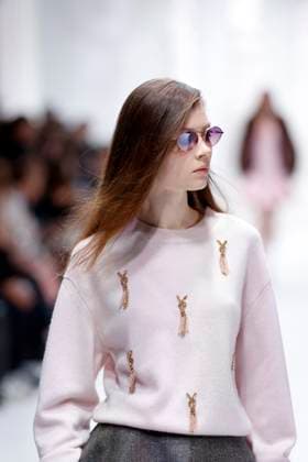 Genny Ready to wear fall winter 2025:26 MILAN February 2025 Genny Ready to wear fall winter 2025:26 MILAN February 2025, Credit:Zeppelin Avalon  Copyright: xZeppelinx xAvalonx 0969761536