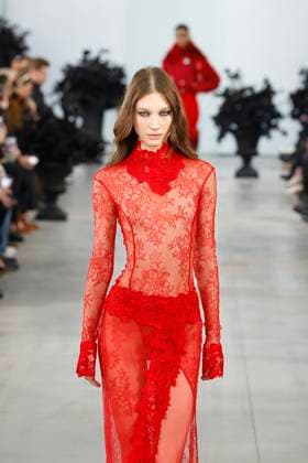 Blumarine Ready to wear fall winter 2025:26 MILAN February 2025 Blumarine Ready to wear fall winter 2025:26 MILAN February 2025, Credit:Zeppelin Avalon  Copyright: xZeppelinx xAvalonx 0969756278