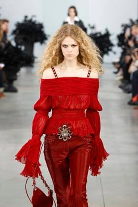 Blumarine Ready to wear fall winter 2025:26 MILAN February 2025 Blumarine Ready to wear fall winter 2025:26 MILAN February 2025, Credit:Zeppelin Avalon  Copyright: xZeppelinx xAvalonx 0969756309