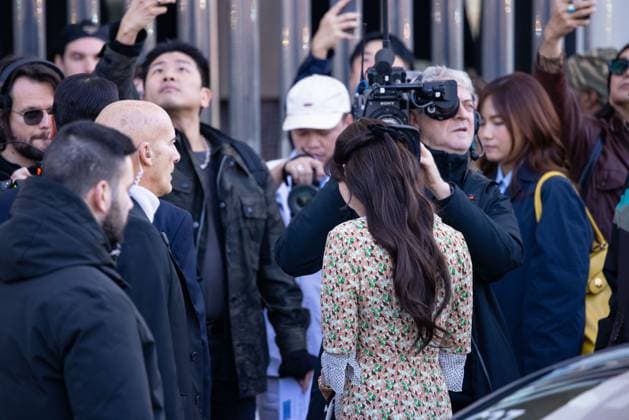 News - Prada - Arrivals - Milan Fashion Week - Womenswear Fall Winter 2025 2026 Karina is seen arriving at the Prada fashion show during the Milan Fashion Week - Womenswear Fall Winter 2025 2026 on February 27, 2025 in Milan, Italy. Photo: Cinzia Camela. MILAN Fondazione Prada Italy Copyright: xCinziaxCamelax xLiveMediax LPN_1756743