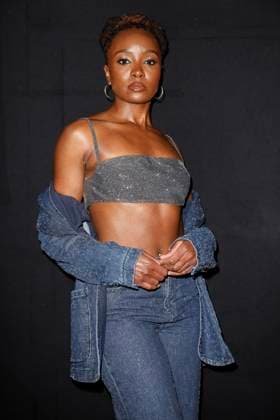 MFW - Emporio Armani Photocall Kiki Layne attends Emporio Armani’s fashion show during the Milan Fashion Week - Womenswear Fall Winter 2025 2026 on February 27, 2025 in Milan, Italy. Photo by Marco Piovanotto ABACAPRESS.COM Milan Italy  Copyright: xPiovanottoxMarco ABACAx