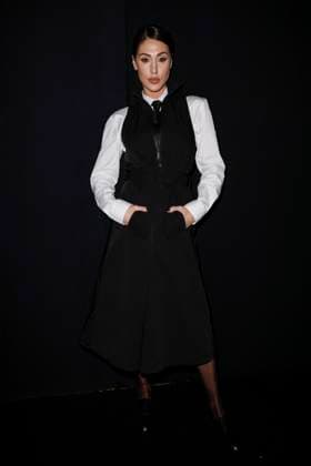 MFW - Emporio Armani Photocall Cecilia Rodriguez attends Emporio Armani’s fashion show during the Milan Fashion Week - Womenswear Fall Winter 2025 2026 on February 27, 2025 in Milan, Italy. Photo by Marco Piovanotto ABACAPRESS.COM Milan Italy  Copyright: xPiovanottoxMarco ABACAx