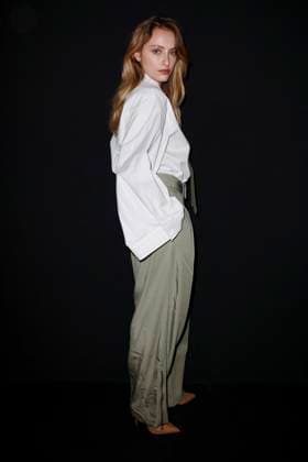 MFW - Emporio Armani Photocall Beatrice Vendramin attends Emporio Armani’s fashion show during the Milan Fashion Week - Womenswear Fall Winter 2025 2026 on February 27, 2025 in Milan, Italy. Photo by Marco Piovanotto ABACAPRESS.COM Milan Italy  Copyright: xPiovanottoxMarco ABACAx