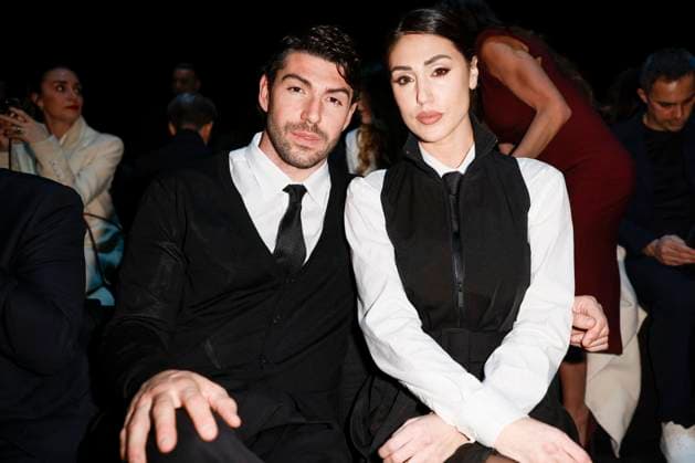 MFW - Emporio Armani Photocall Cecilia Rodríguez, Ignazio Moser attend Emporio Armani’s fashion show during the Milan Fashion Week - Womenswear Fall Winter 2025 2026 on February 27, 2025 in Milan, Italy. Photo by Marco Piovanotto ABACAPRESS.COM Milan Italy  Copyright: xPiovanottoxMarco ABACAx