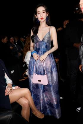 MFW - Emporio Armani Photocall Meng Ziyi attends Emporio Armani’s fashion show during the Milan Fashion Week - Womenswear Fall Winter 2025 2026 on February 27, 2025 in Milan, Italy. Photo by Marco Piovanotto ABACAPRESS.COM Milan Italy  Copyright: xPiovanottoxMarco ABACAx