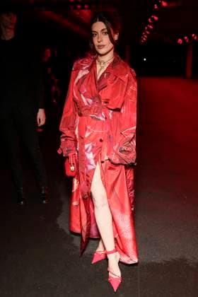 MFW - Roberto Cavalli Front Row MILAN, ITALY - FEBRUARY 27: Aida Domenech, Dulceida attends Roberto Cavalli’s fashion show during the Milan Fashion Week - Womenswear Fall Winter 2025 2026 on February 27, 2025 in Milan, Italy. Photo by Marco Piovanotto ABACAPRESS.COM Milan Italy  Copyright: xPiovanottoxMarco ABACAx