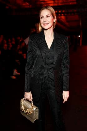 MFW - Roberto Cavalli Front Row MILAN, ITALY - FEBRUARY 27: Kelly Rutherford attends Roberto Cavalli’s fashion show during the Milan Fashion Week - Womenswear Fall Winter 2025 2026 on February 27, 2025 in Milan, Italy. Photo by Marco Piovanotto ABACAPRESS.COM Milan Italy  Copyright: xPiovanottoxMarco ABACAx
