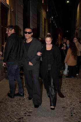 Lila Grace Moss At Ray Ban Party - Milan Lila Grace Moss seen arriving at Rayban for ASAP Rocky dinner during the Milan Fashion Week Womenswear Fall Winter 2025 2026 on February 27, 2025 in Milan, Italy. Photo by Florian Poitout ABACAPRESS.COM Milan Italy  Copyright: xPoitoutxFlorian ABACAx