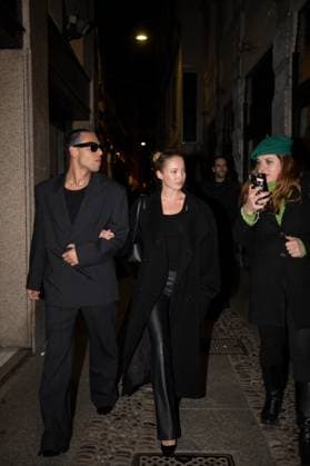 Lila Grace Moss At Ray Ban Party - Milan Lila Grace Moss seen arriving at Rayban for ASAP Rocky dinner during the Milan Fashion Week Womenswear Fall Winter 2025 2026 on February 27, 2025 in Milan, Italy. Photo by Florian Poitout ABACAPRESS.COM Milan Italy  Copyright: xPoitoutxFlorian ABACAx
