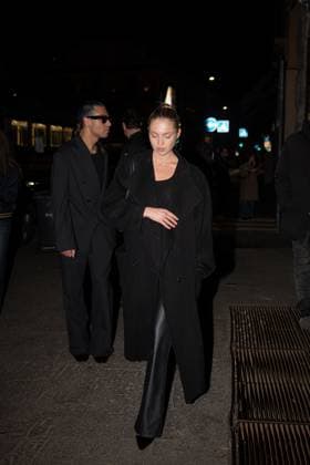 Lila Grace Moss At Ray Ban Party - Milan Lila Grace Moss seen arriving at Rayban for ASAP Rocky dinner during the Milan Fashion Week Womenswear Fall Winter 2025 2026 on February 27, 2025 in Milan, Italy. Photo by Florian Poitout ABACAPRESS.COM Milan Italy  Copyright: xPoitoutxFlorian ABACAx