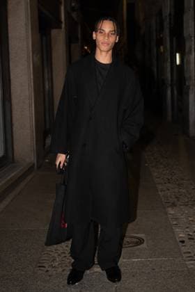Alexandre Grimaldi At Ray Ban Party - Milan Alexandre Grimaldi seen arriving at Rayban for ASAP Rocky dinner during the Milan Fashion Week Womenswear Fall Winter 2025 2026 on February 27, 2025 in Milan, Italy. Photo by Florian Poitout ABACAPRESS.COM Mila Italy  Copyright: xPoitoutxFlorian ABACAx