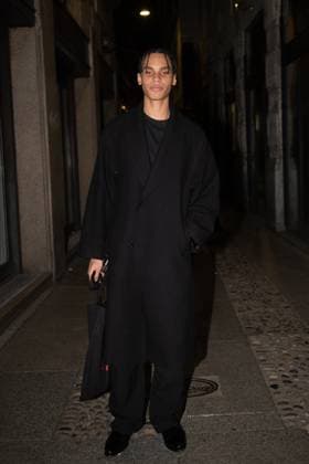 Alexandre Grimaldi At Ray Ban Party - Milan Alexandre Grimaldi seen arriving at Rayban for ASAP Rocky dinner during the Milan Fashion Week Womenswear Fall Winter 2025 2026 on February 27, 2025 in Milan, Italy. Photo by Florian Poitout ABACAPRESS.COM Mila Italy  Copyright: xPoitoutxFlorian ABACAx
