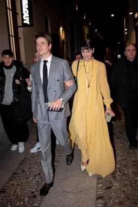Taylor Hill At Ray Ban Party - Milan Taylor Hill seen arriving at Rayban for ASAP Rocky dinner during the Milan Fashion Week Womenswear Fall Winter 2025 2026 on February 27, 2025 in Milan, Italy. Photo by Florian Poitout ABACAPRESS.COM Milan Italy  Copyright: xPoitoutxFlorian ABACAx