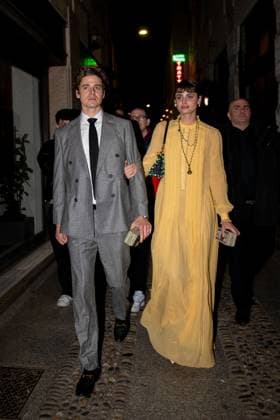 Taylor Hill At Ray Ban Party - Milan Taylor Hill seen arriving at Rayban for ASAP Rocky dinner during the Milan Fashion Week Womenswear Fall Winter 2025 2026 on February 27, 2025 in Milan, Italy. Photo by Florian Poitout ABACAPRESS.COM Milan Italy  Copyright: xPoitoutxFlorian ABACAx