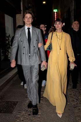 Taylor Hill At Ray Ban Party - Milan Taylor Hill seen arriving at Rayban for ASAP Rocky dinner during the Milan Fashion Week Womenswear Fall Winter 2025 2026 on February 27, 2025 in Milan, Italy. Photo by Florian Poitout ABACAPRESS.COM Milan Italy  Copyright: xPoitoutxFlorian ABACAx
