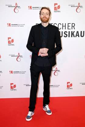 Pascal Reinhardt beim 16. Deutschen Musikautor*innenpreis der GEMA 2025 im Hotel The Ritz-Carlton. Berlin, 27.02.2025