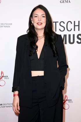 Julia Bergen beim 16. Deutschen Musikautor*innenpreis der GEMA 2025 im Hotel The Ritz-Carlton. Berlin, 27.02.2025