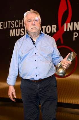 Wolf Biermann beim 16. Deutschen Musikautor*innenpreis der GEMA 2025 im Hotel The Ritz-Carlton. Berlin, 27.02.2025