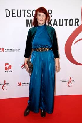 Diane Weigmann beim 16. Deutschen Musikautor*innenpreis der GEMA 2025 im Hotel The Ritz-Carlton. Berlin, 27.02.2025
