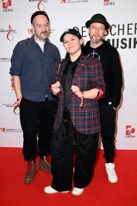 Großstadtgeflüster beim 16. Deutschen Musikautor*innenpreis der GEMA 2025 im Hotel The Ritz-Carlton. Berlin, 27.02.2025