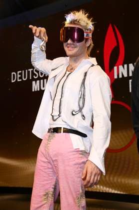 Ski Aggu beim 16. Deutschen Musikautor*innenpreis der GEMA 2025 im Hotel The Ritz-Carlton. Berlin, 27.02.2025