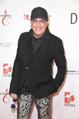 Peter Schilling beim 16. Deutschen Musikautor*innenpreis der GEMA 2025 im Hotel The Ritz-Carlton. Berlin, 27.02.2025