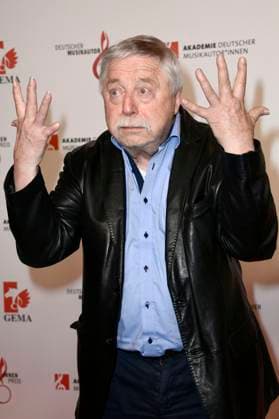 Wolf Biermann beim 16. Deutschen Musikautor*innenpreis der GEMA 2025 im Hotel The Ritz-Carlton. Berlin, 27.02.2025