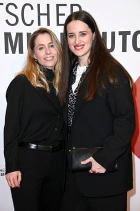 Susan Scharnowski und Sara Glojnaric beim 16. Deutschen Musikautor*innenpreis der GEMA 2025 im Hotel The Ritz-Carlton. Berlin, 27.02.2025