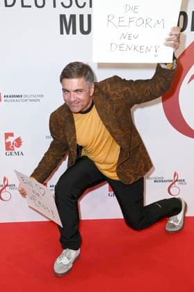 Moritz Eggert beim 16. Deutschen Musikautor*innenpreis der GEMA 2025 im Hotel The Ritz-Carlton. Berlin, 27.02.2025