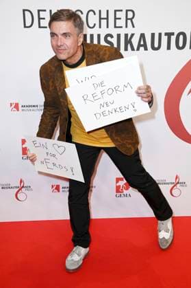 Moritz Eggert beim 16. Deutschen Musikautor*innenpreis der GEMA 2025 im Hotel The Ritz-Carlton. Berlin, 27.02.2025