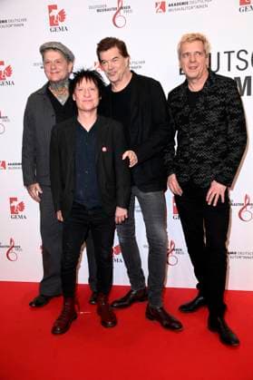 Andreas von Holst, Vom Ritchie, Campino und Andreas Meurer von den Toten Hosen beim 16. Deutschen Musikautor*innenpreis der GEMA 2025 im Hotel The Ritz-Carlton. Berlin, 27.02.2025