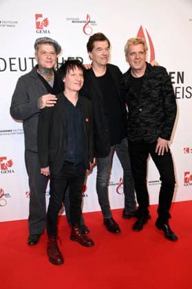 Andreas von Holst, Vom Ritchie, Campino und Andreas Meurer von den Toten Hosen beim 16. Deutschen Musikautor*innenpreis der GEMA 2025 im Hotel The Ritz-Carlton. Berlin, 27.02.2025