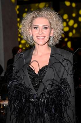 Sabrina Weckerlin beim 16. Deutschen Musikautor*innenpreis der GEMA 2025 im Hotel The Ritz-Carlton. Berlin, 27.02.2025
