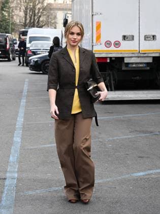 Milan, Milan Women s Fashion Week: Fall Winter 2025 - Tod s Fashion Show - Arrivals. Pictured: Emma Brooks  Copyright: xManuelexMangiarottix xipa-agency.netx xManuelexMangiarottix IPA_Agency_IPA54689697