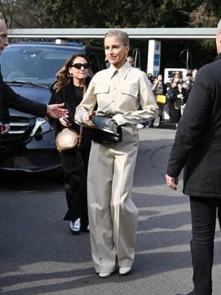 Milan, Milan Women s Fashion Week: Fall Winter 2025 - Tod s Fashion Show - Arrivals Milan, Milan Women s Fashion Week: Fall Winter 2025 - Tod s Fashion Show - Arrivals. Pictured: Caro Daur Milan  Copyright: xIPA ABACAx