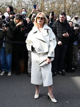 Milan, Milan Women s Fashion Week: Fall Winter 2025 - Tod s Fashion Show - Arrivals Milan, Milan Women s Fashion Week: Fall Winter 2025 - Tod s Fashion Show - Arrivals. Pictured: Isabella Ferrari Milan  Copyright: xIPA ABACAx