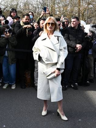 Milan, Milan Women s Fashion Week: Fall Winter 2025 - Tod s Fashion Show - Arrivals Milan, Milan Women s Fashion Week: Fall Winter 2025 - Tod s Fashion Show - Arrivals. Pictured: Isabella Ferrari Milan  Copyright: xIPA ABACAx