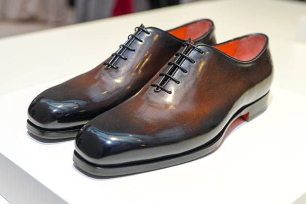 Milan, Italy: Milan, Milan Women s Fashion Week: Fall Winter 2025 26 - Santoni Presentation - Details - In the photo: details Milan Italy  - ZUMAp169 20250228_zea_p169_761 Copyright: xRiccardoxGIordanox