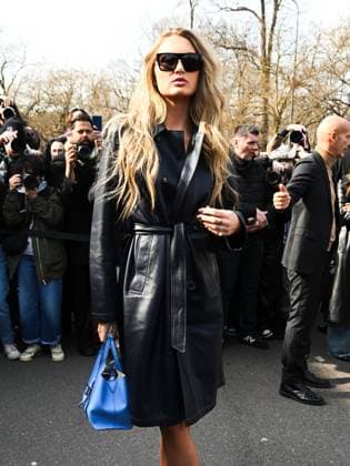 Milan: Milan, Milan Women s Fashion Week: Fall Winter 2025 - Tod s Fashion Show - Arrivals. Pictured: Romee Strijd Milan  - ZUMAp169 20250228_zea_p169_691 Copyright: xManuelexMangiarottix