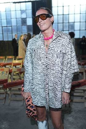 Milan, Milan Women s Fashion Week: Fall Winter 2025 26 - Women s Fashion, Fall Winter 2025 26 - Missoni fashion show - front row in the photo: Guest  Copyright: xRiccardoxGIordanox xipa-agency.netx xRiccardoxGIordanox IPA_Agency_IPA54706540