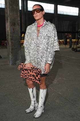 Milan, Milan Women s Fashion Week: Fall Winter 2025 26 - Women s Fashion, Fall Winter 2025 26 - Missoni fashion show - front row in the photo: Guest  Copyright: xRiccardoxGIordanox xipa-agency.netx xRiccardoxGIordanox IPA_Agency_IPA54706541