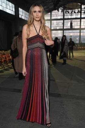 Milan, Milan Women s Fashion Week: Fall Winter 2025 26 - Women s Fashion, Fall Winter 2025 26 - Missoni fashion show - front row in the photo:  Copyright: xRiccardoxGIordanox xipa-agency.netx xRiccardoxGIordanox IPA_Agency_IPA54706660