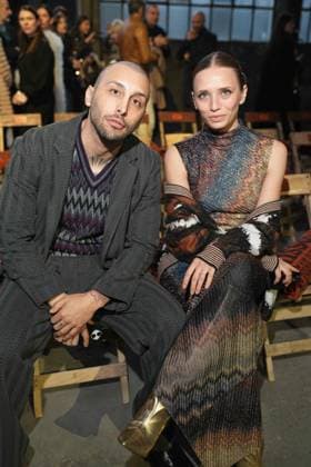 Milan, Milan Women s Fashion Week: Fall Winter 2025 26 - Women s Fashion, Fall Winter 2025 26 - Missoni fashion show - front row in the photo: Guest  Copyright: xRiccardoxGIordanox xipa-agency.netx xRiccardoxGIordanox IPA_Agency_IPA54706695